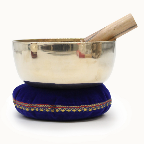Large Brass Singing Bowl 17cm