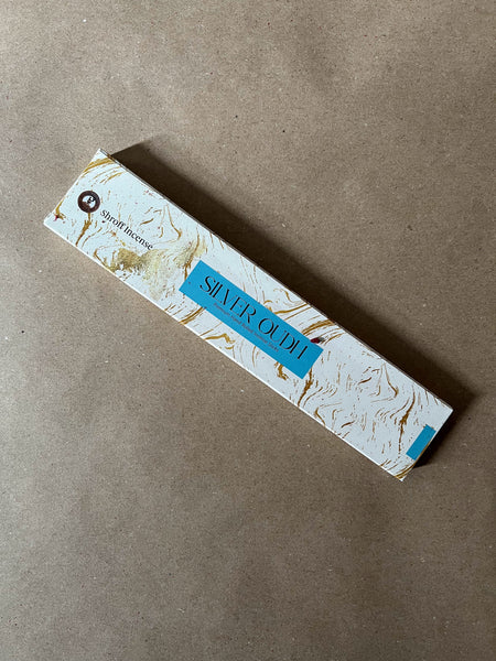 Silver Oud | Incense by Shroff Channabasappa