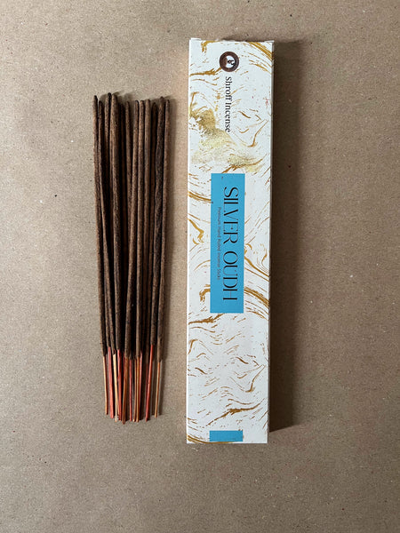 Silver Oud | Incense by Shroff Channabasappa