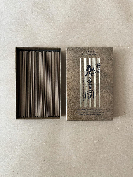 Tokusen Syukohkoku | Premium Incense by Baieido