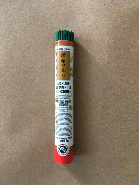 Marriage of Pine and Orchid | Daily Incense by Les Encens du Monde