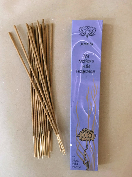 Amrita | The Mother's India Fragrances Incense