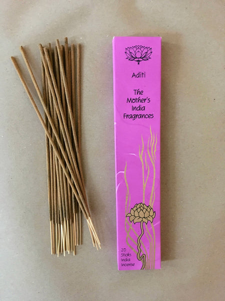 Aditi | The Mother's India Fragrances Incense