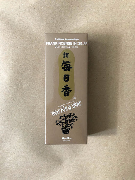 Frankincense Incense Large Box | Morning Star by Nippon Kodo