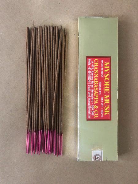 Mysore Musk | Incense by Shroff Channabasappa