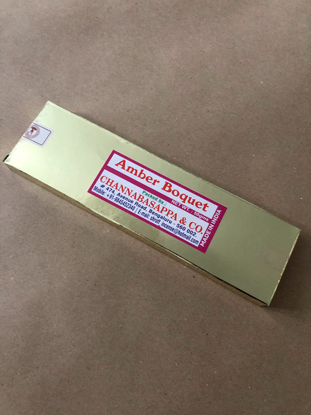 Amber Boquet | Incense by Shroff Channabasappa
