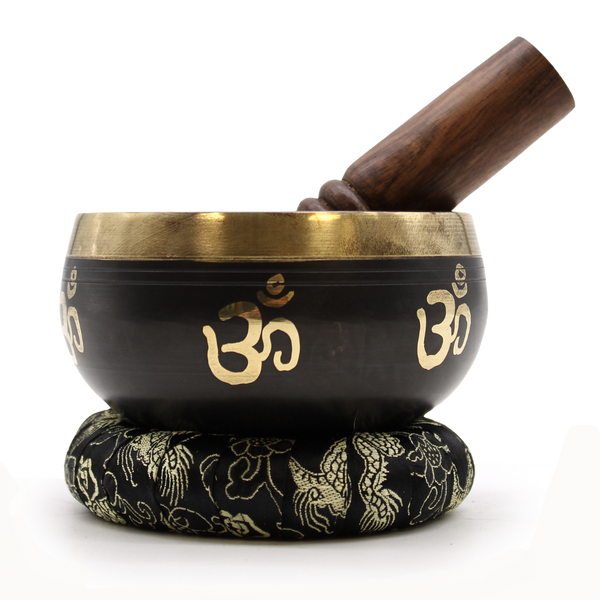 Om Singing Bowl Set 9cm