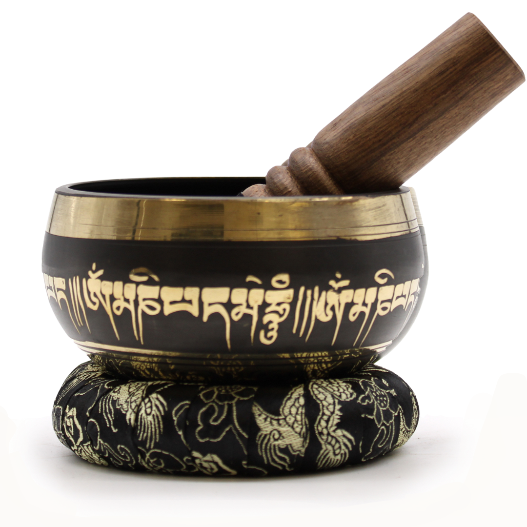 Lotus Flower Singing Bowl Set 9cm