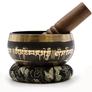 Lotus Flower Singing Bowl Set 9cm