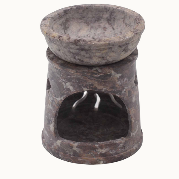 Soapstone Oil Burner | Sun and Stars