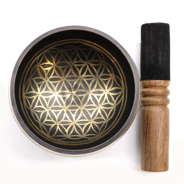 Flower of Life Singing Bowl Set 9cm