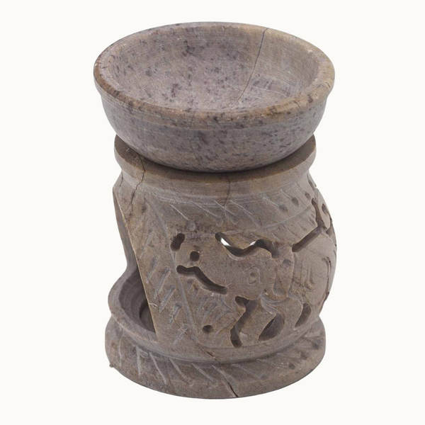 Soapstone Oil Burner | Elephant