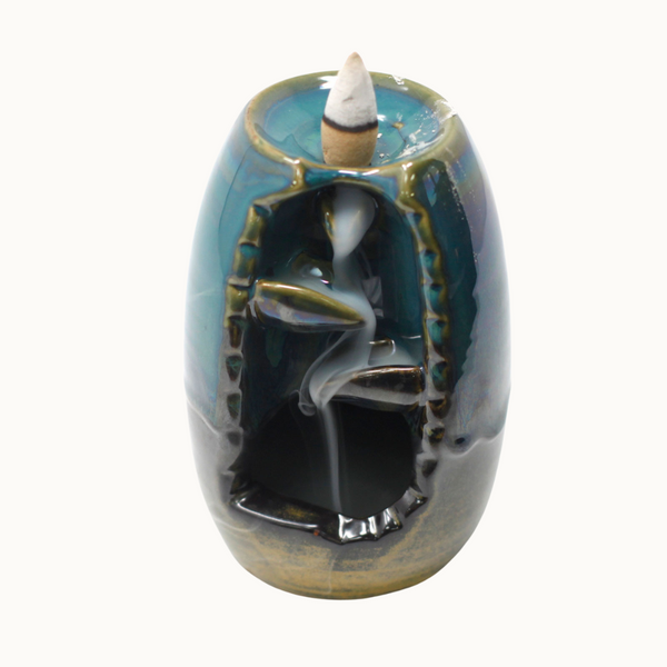 Ceramic Waterfall Backflow Incense Burner