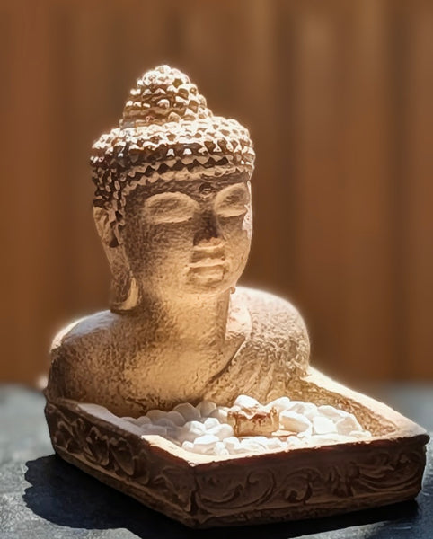Large Buddha Incense Holder | Stoneware