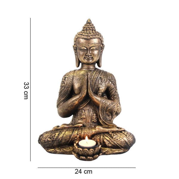 Large Thai Buddha Tealight Holder