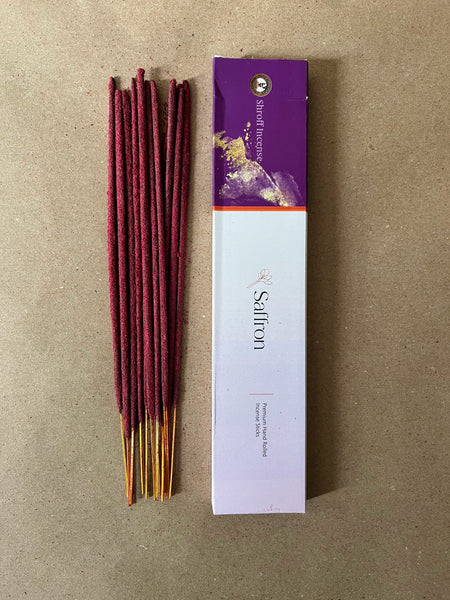 Saffron | Incense by Shroff Channabasappa