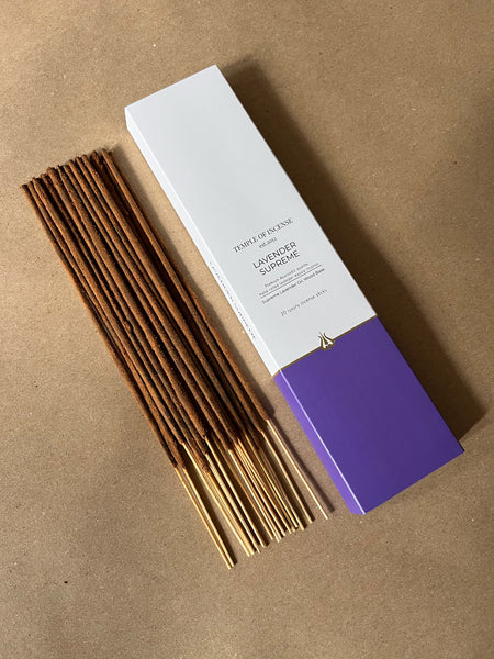 Lavender Supreme | Incense Sticks by Temple of Incense