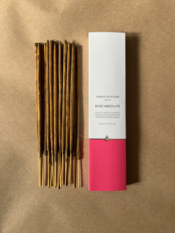 Rose Absolute | Incense Sticks by Temple of Incense