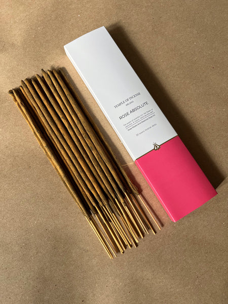 Rose Absolute | Incense Sticks by Temple of Incense
