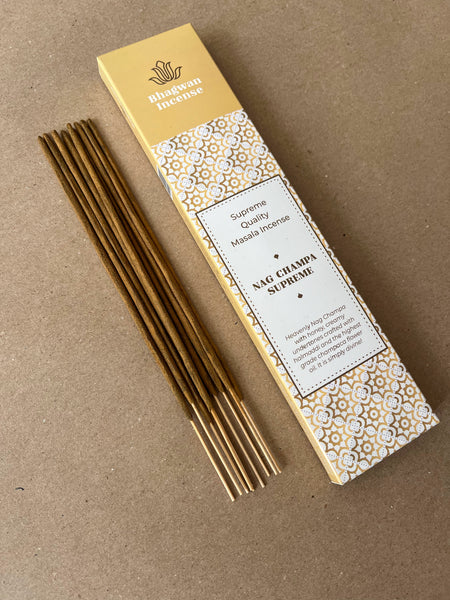 Nag Champa Supreme | Incense Sticks by Bhagwan