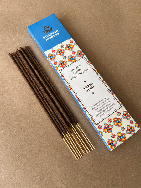 Amber Oudh | Incense Sticks by Bhagwan