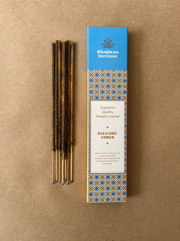 Balsamic Amber | Incense Sticks by Bhagwan