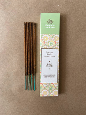 Lady Champa | Incense Sticks by Bhagwan