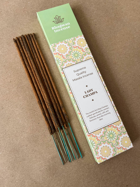 Lady Champa | Incense Sticks by Bhagwan
