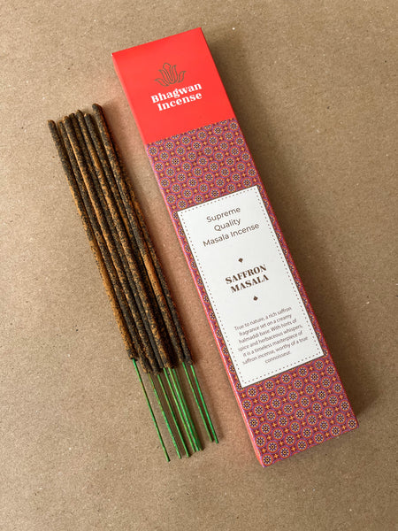 Saffron Masala | Incense Sticks by Bhagwan