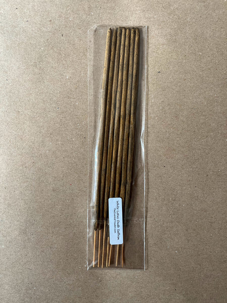 White Lotus Oudh Saffron | Incense Sticks by Everest Trader