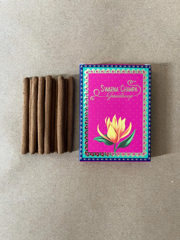 Swarna Champa | Incense Sticks by Malaan Gaudhoop Co.