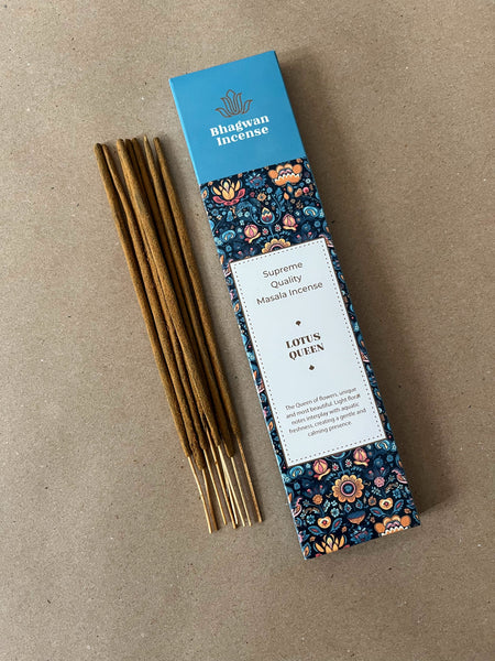 Lotus Queen | Incense Sticks by Bhagwan