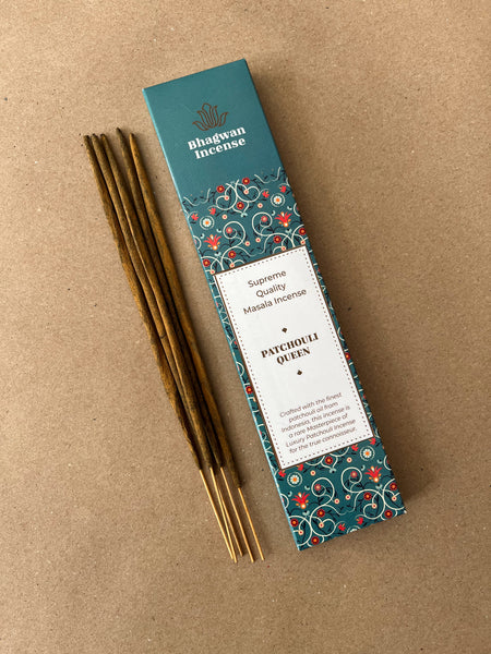 Patchouli Queen | Incense Sticks by Bhagwan
