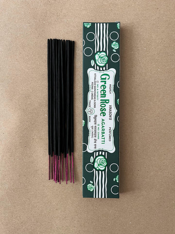 Green Rose | Incense sticks by Vinasons