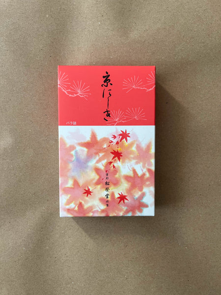 Kyoto Autumn Leaves, Kyo-Nishiki | Daily Incense by Shoyeido
