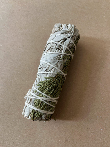 White Sage & Cedar Smudge Stick