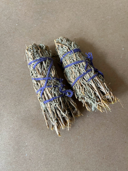 2x Mini Desert Sage Smudge Sticks | Sage & Palo Santo
