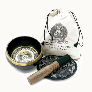 Teachings Buddha Singing Bowl Gift Set 14cm