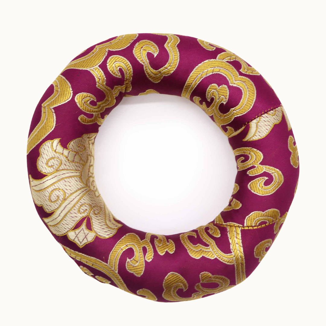 Maroon Hoop Cushion (for 16-18cm bowls)