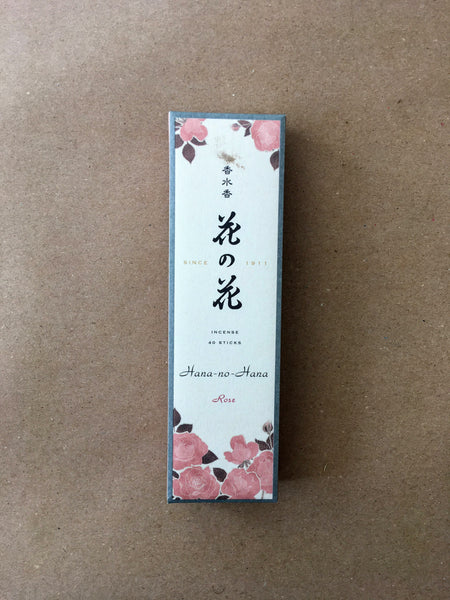 Rose Incense | Hana-no-hana by Nippon Kodo