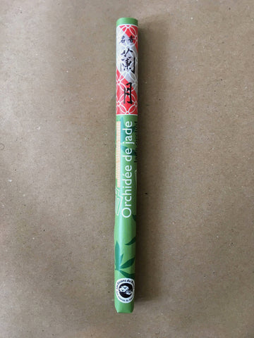 Jade Orchid (Long Sticks) | Incense Rolls by Les Encens du Monde