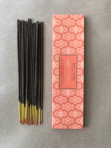 Saffron & Musk | Absolute 20gm by Pure Incense