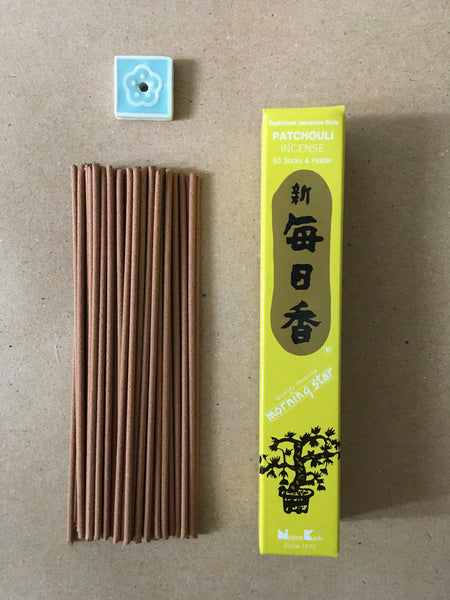 Patchouli Incense | Morning Star by Nippon Kodo