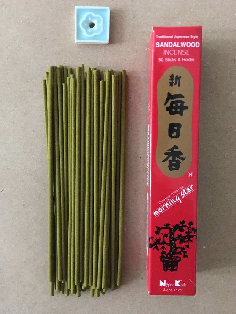 Nippon Kodo Morning Star incenso al cedro 200 bastoncini Nippon Kodo Morning Star incenso al cedro 200 bastoncini