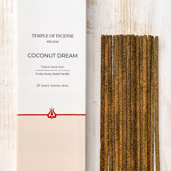 Coconut Dream | Incense Sticks by Temple of Incense