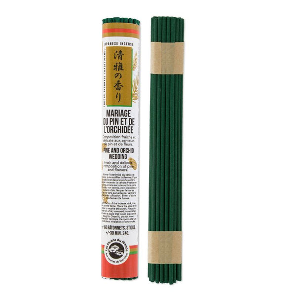 Marriage of Pine and Orchard | Incense Rolls by Les Encens du Monde